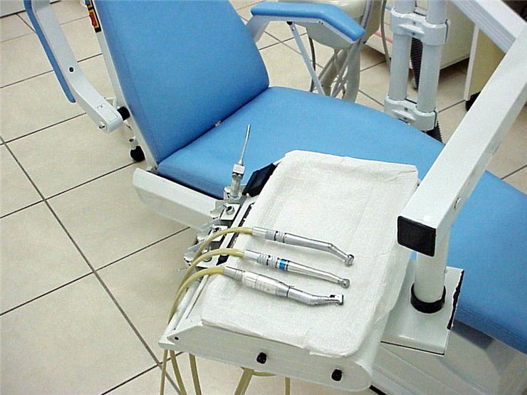 Picture Of Dentists Chair And Device